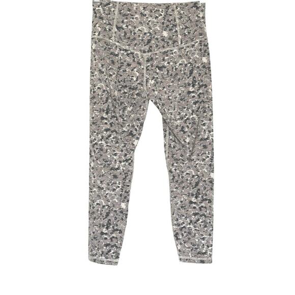 Athleta Tight Elation Textured 7/8 Size Small Meadow Decadent Chocolate - Picture 5 of 8